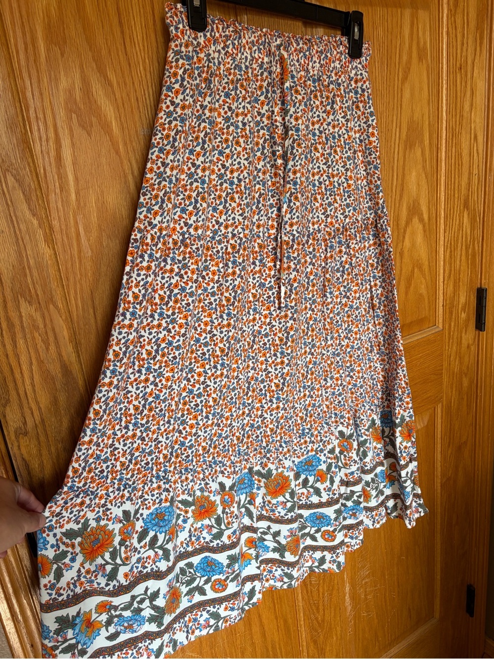 Boho Floral Maxi Cottagecore Skirt - Picture 5 of 5